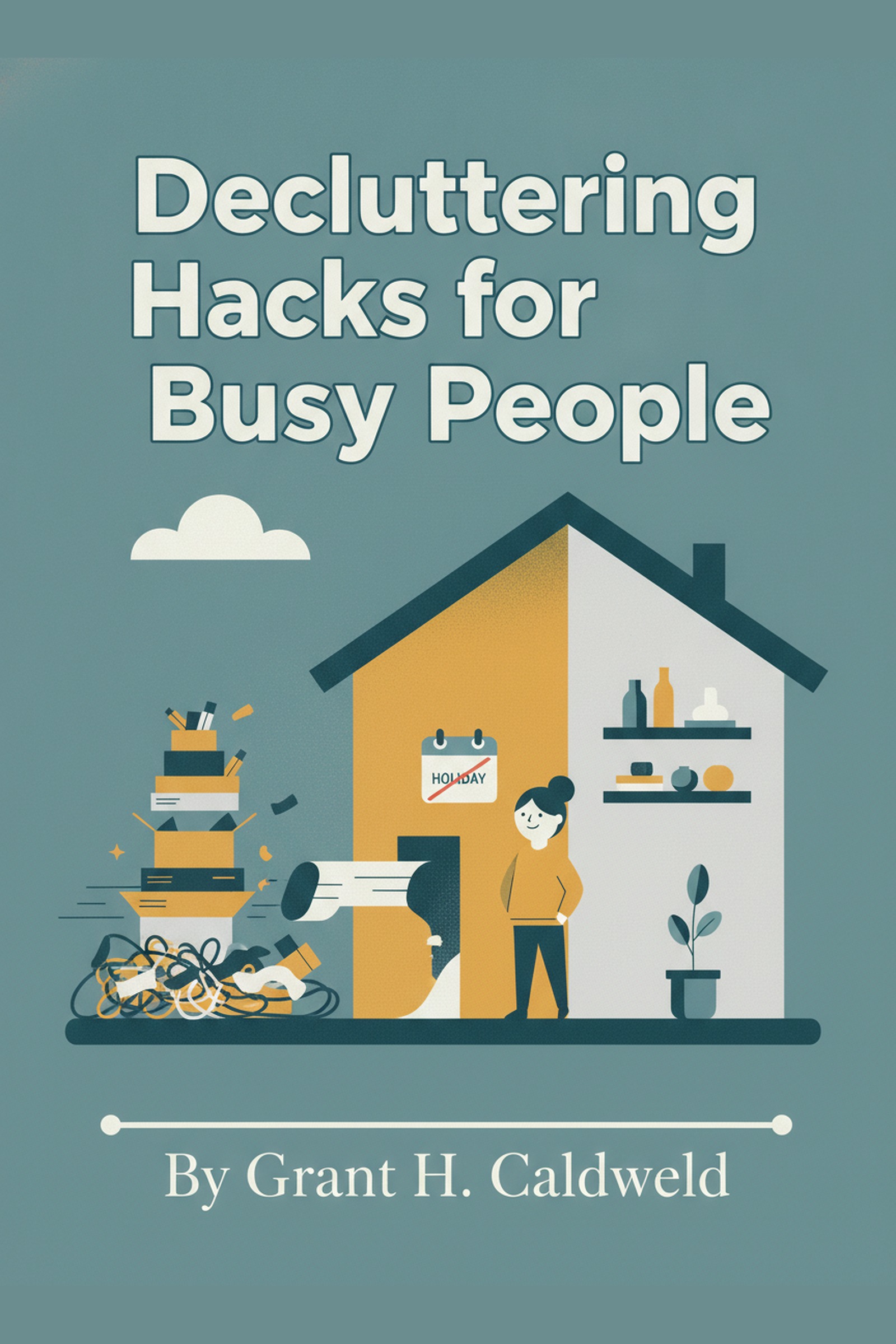 Cover of Decluttering Hacks for Busy People